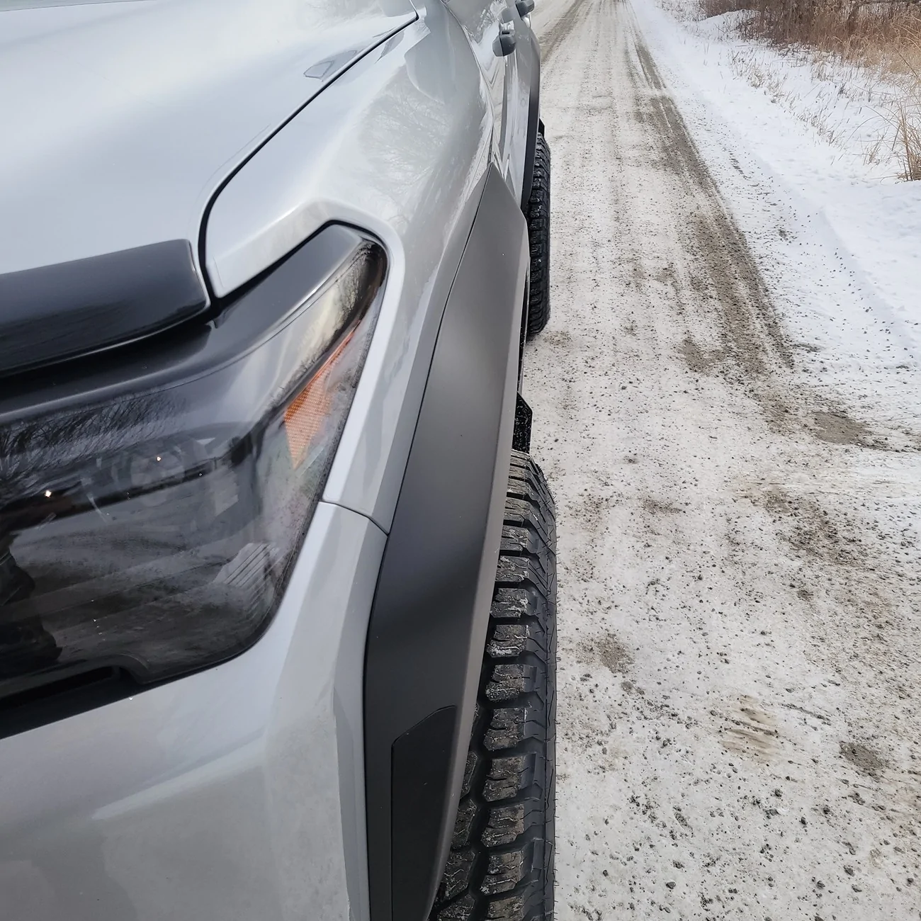 2025 4runner 6th gen Iron Man 3" lift kit, Raceline 958mc 17x8.5 +0 offset, 285/70/17, ARK mudflaps and crash bracket delete 20260120_122825(1)