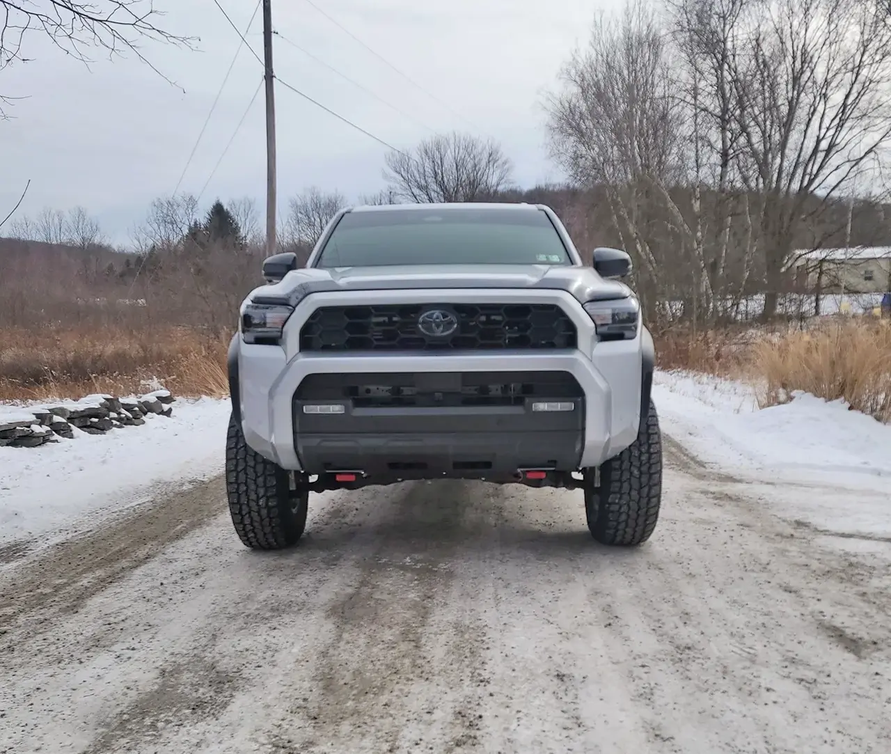 2025 4runner 6th gen Iron Man 3" lift kit, Raceline 958mc 17x8.5 +0 offset, 285/70/17, ARK mudflaps and crash bracket delete 20260120_122825(1)