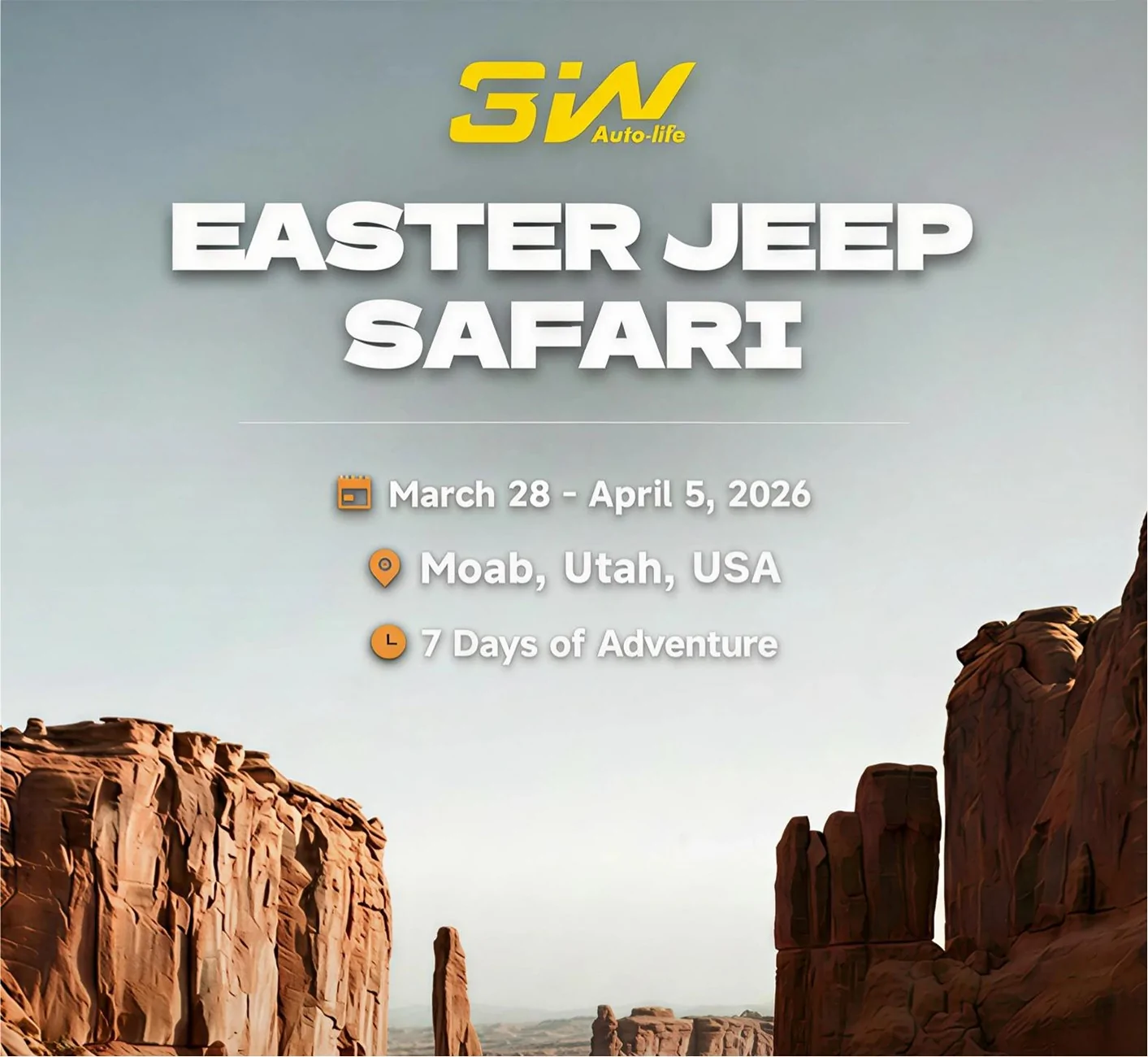 2025 4runner 6th gen 📢 WANTED: EJS 2026 Trail Explorers! 🌵 Easter Jeep Safari海报高清版