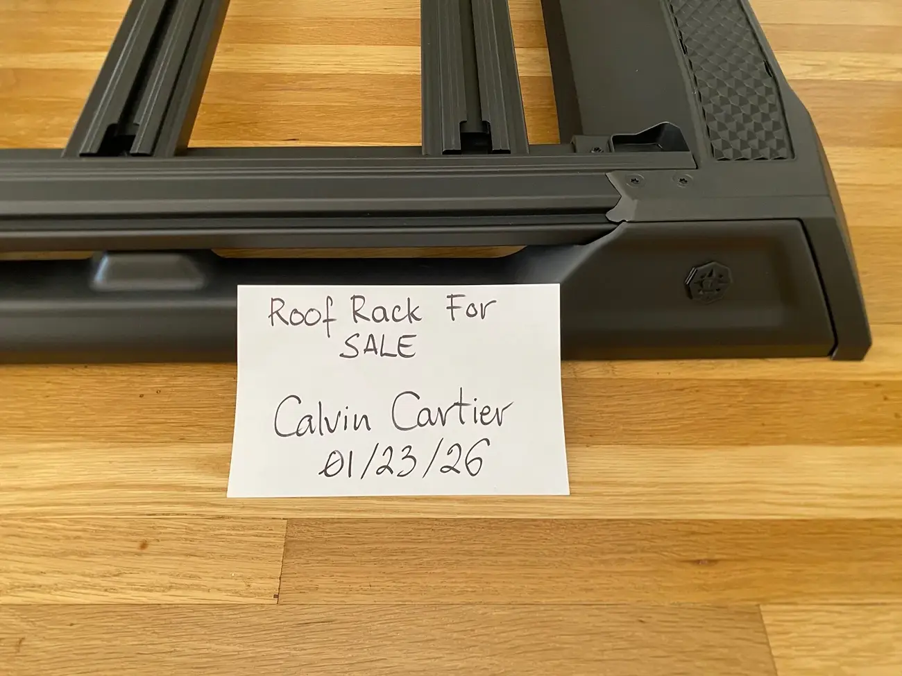 2025 4runner 6th gen OEM ARB 3/4 roof rack with 5 cross bars (OEM only has 4 bars) For sale IMG_2060