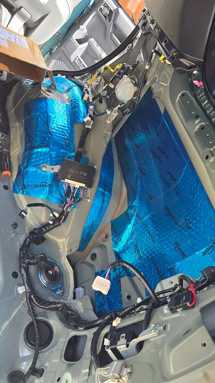 2025 4runner 6th gen My audio adventure to get the JBL system to sound decent. Review of Trailgridpro set and Beatsonic Encore X. 20251020_102111