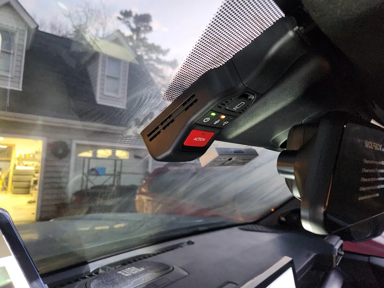 2025 4runner 6th gen WolfBox G900 Tri-Pro Rear Mirror Camera - MikeD's Install Experience & Review 20251207_171307