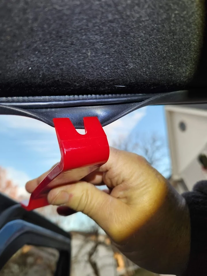 2025 4runner 6th gen WolfBox G900 Tri-Pro Rear Mirror Camera - MikeD's Install Experience & Review 20251220_162551