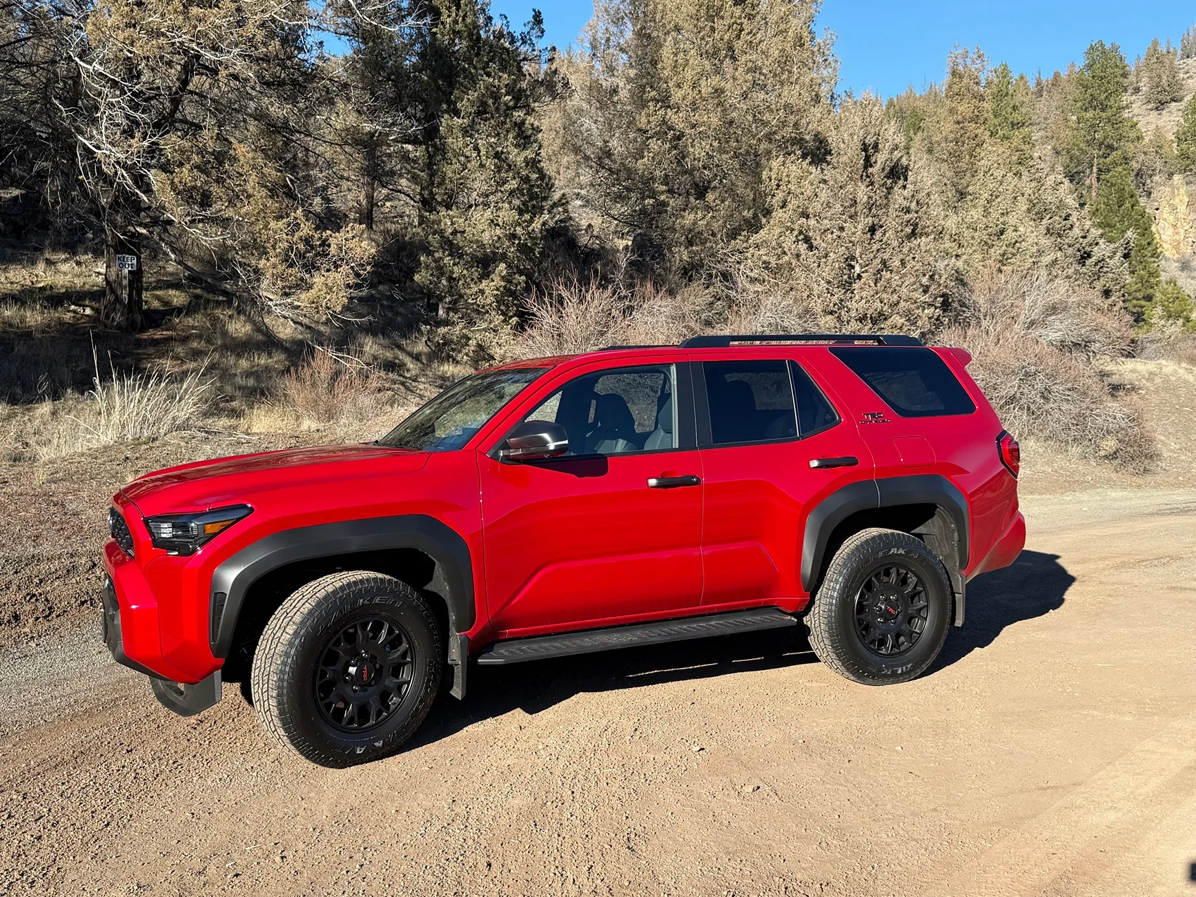 2025 4runner 6th gen Factory Wheels & Tires (OEM) Offsets, Bore, Sizes, Widths, Brands -- 2025 4Runner 6th Gen IMG_4517
