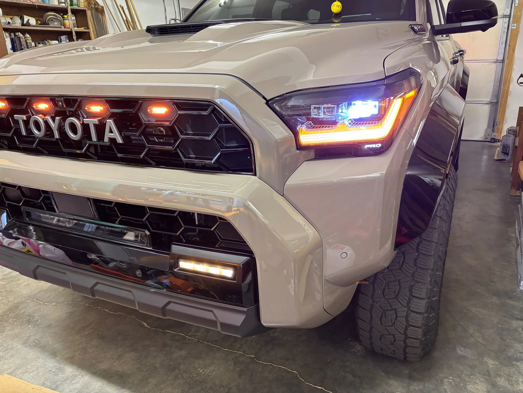 2025 4runner 6th gen Clip In Fog Light Lenses (Yellow / Amber) 🟨🟧 IMG_4604