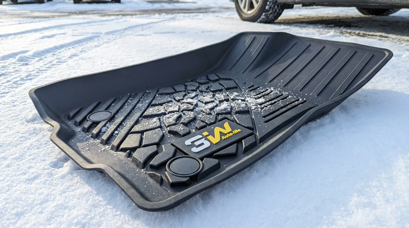 2025 4runner 6th gen 3W Discount | Why We Recommend 3W Floor Mats for Rainy & Snowy Seasons 3W脚垫雪地耐磨展示