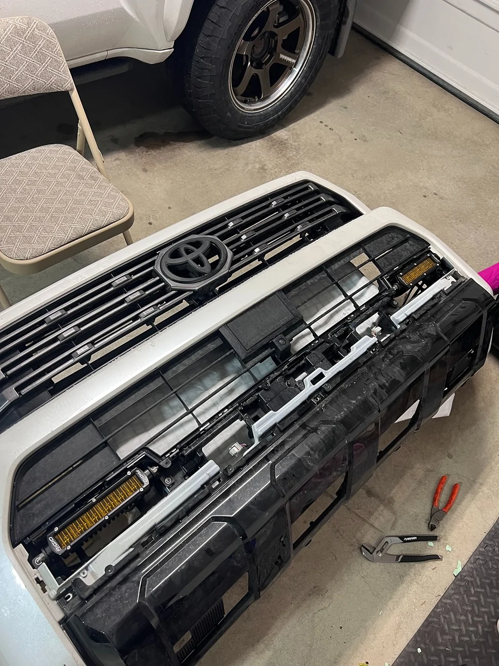 2025 4runner 6th gen Rigid Selective Yellow SAE Fog Light Kit installed (Toyota Tundra (22+), Sequoia (23+), Tacoma (24+), 4Runner (25+)) IMG_2777