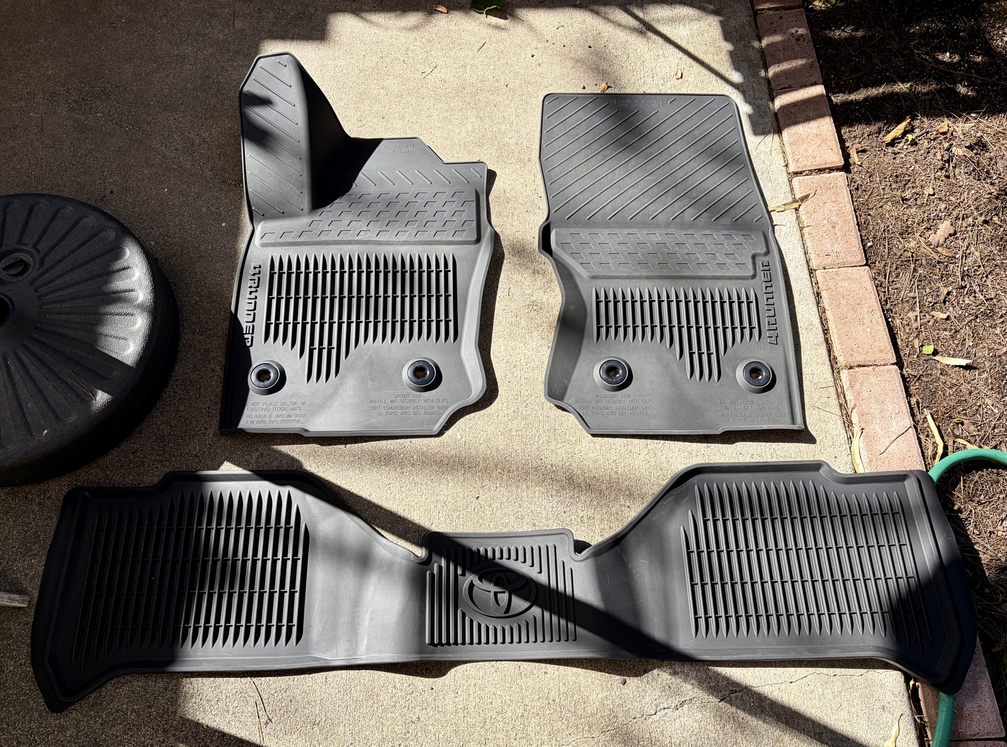 2025 4runner 6th gen All Weather Floor Mats - $50 (Orange County Area) fiIMVUr