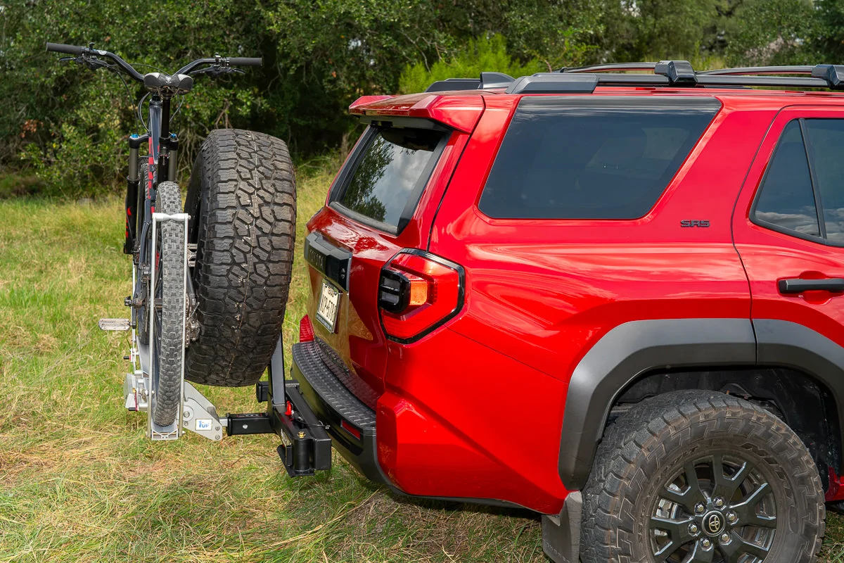 2025 4runner 6th gen Wilco Hitchgate Switch - swing out tow hitch tire carrier released (carries up to 37" tire) Wilco Hitchgate Switch swing out tire carrier released (carries up to 37%22 tire) 2