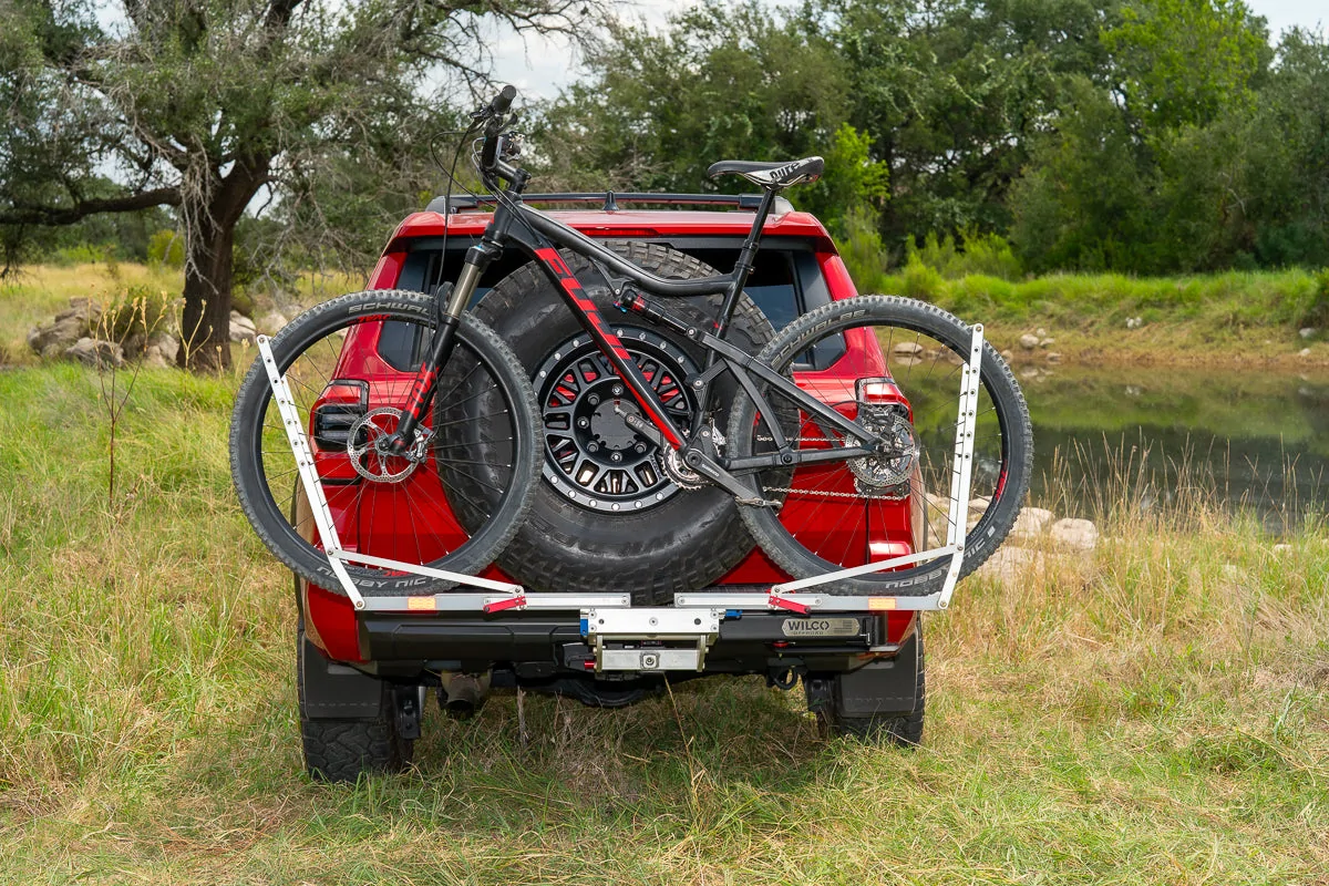2025 4runner 6th gen Wilco Hitchgate Switch - swing out tow hitch tire carrier released (carries up to 37" tire) Wilco Hitchgate Switch swing out tire carrier released (carries up to 37%22 tire) 1