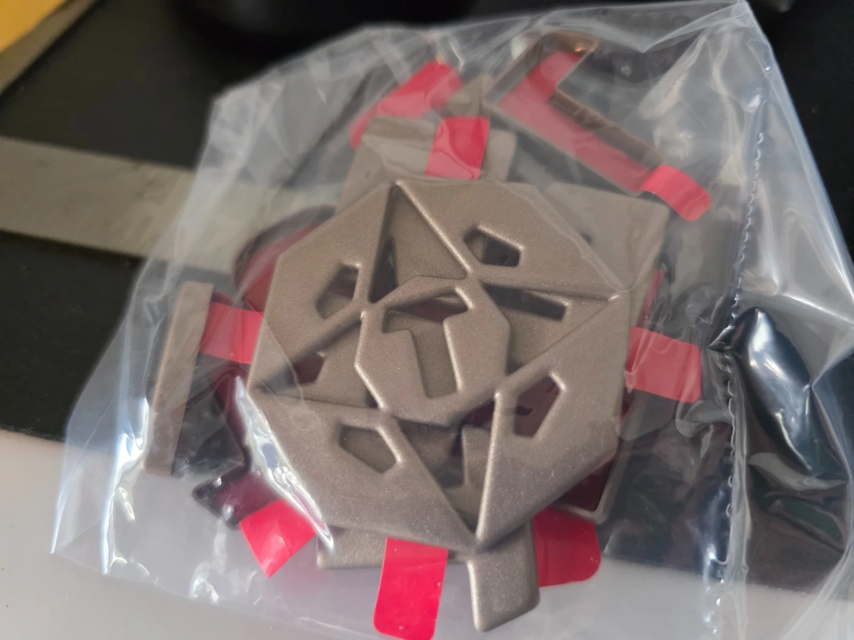 2025 4runner 6th gen OEM Trailhunter Bronze Badge Overlays - Partially Installed (on Hood and Lift Gate) 20260130_155610