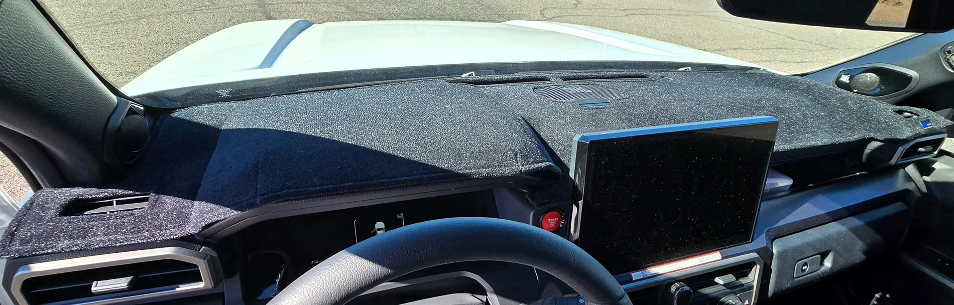 2025 4runner 6th gen Dash Designs Dash Cover installed Dash Designs Mat