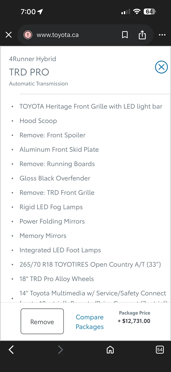 2025 4runner 6th gen TRD Pro Black on Black Being Delivered IMG_9639