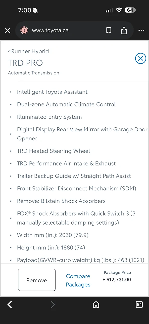 2025 4runner 6th gen TRD Pro Black on Black Being Delivered IMG_9640