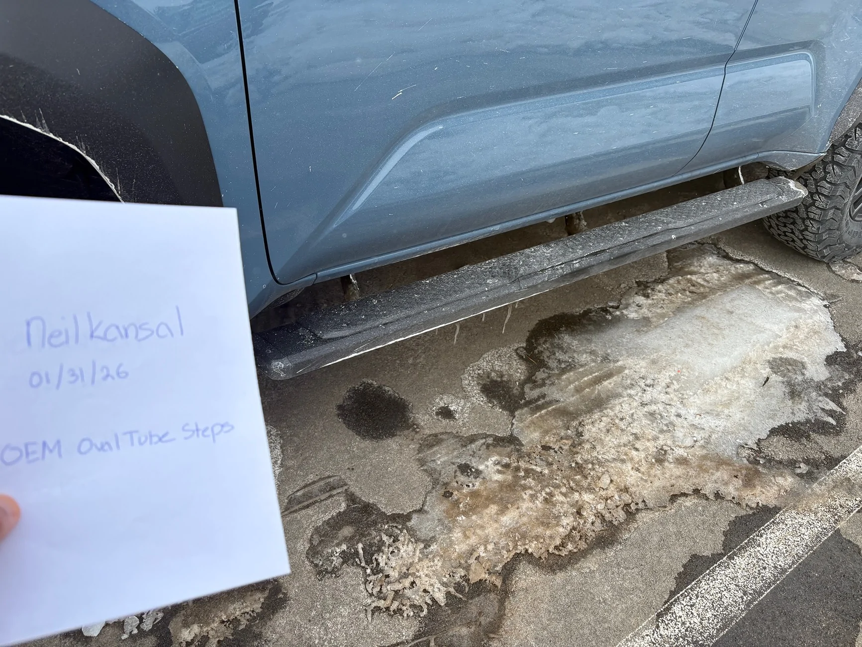 2025 4runner 6th gen [WTS] 4Runner Oval Tube Steps OEM IMG_2543