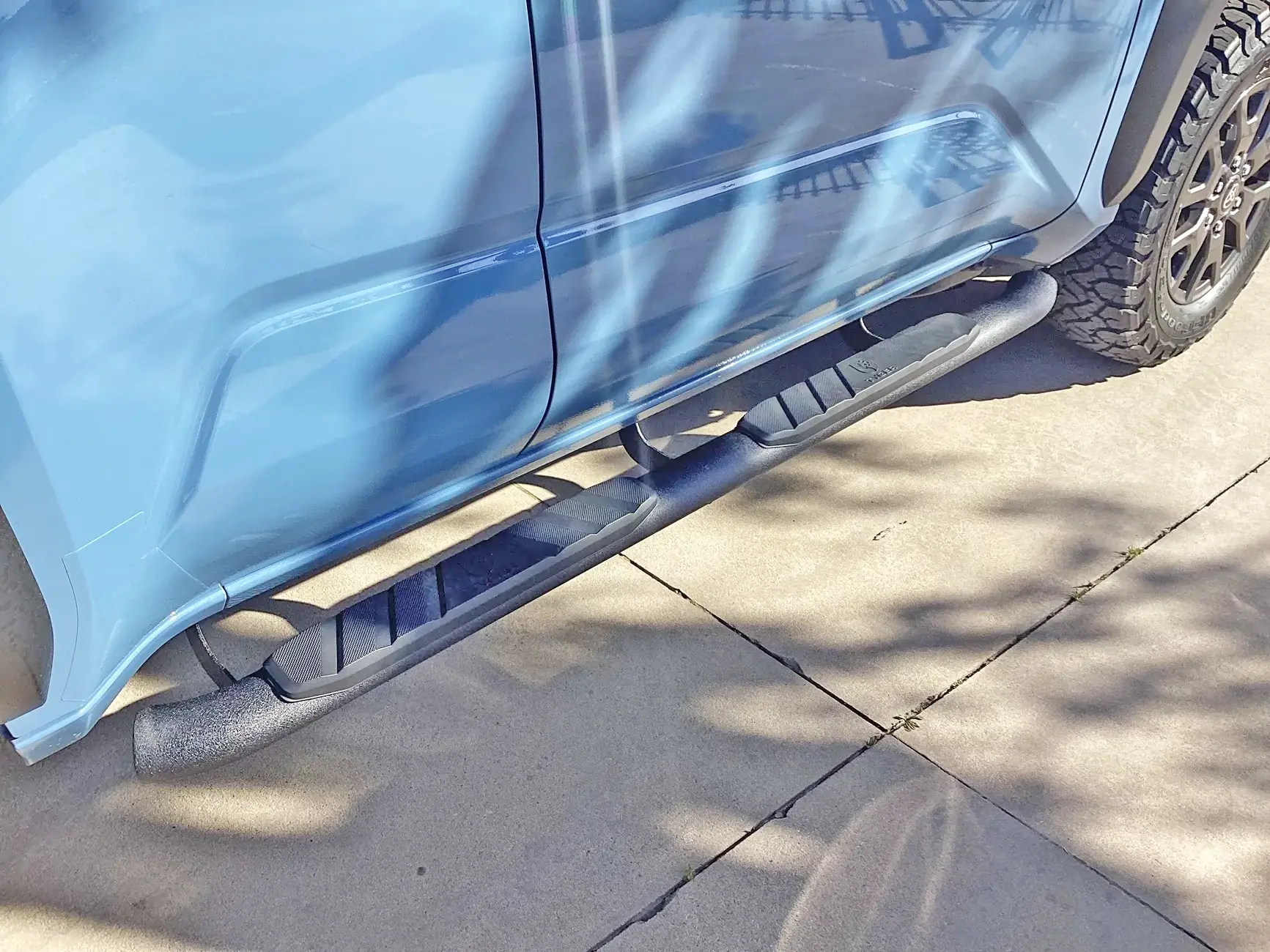 2025 4runner 6th gen TYGER rider side steps bars (nerf bars) - installed 29036-8d10f8edce417493ecfd0727642c483a