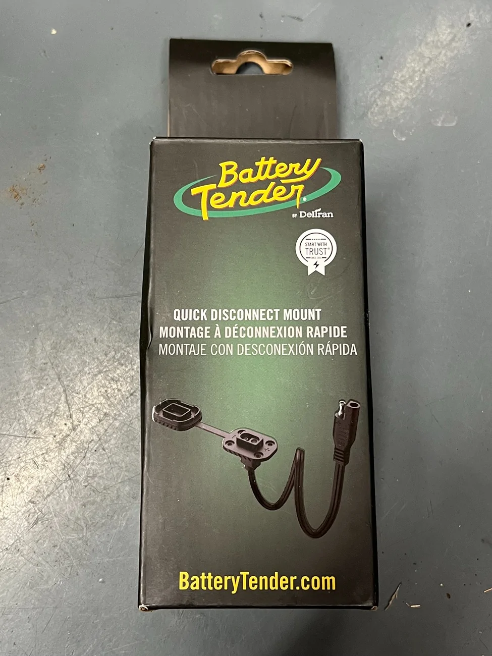 2025 4runner 6th gen Battery Tender external receptacle install IMG_1864