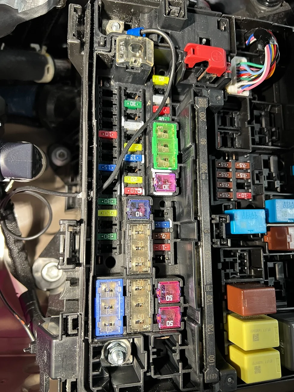 2025 4runner 6th gen Battery Tender external receptacle install IMG_1861