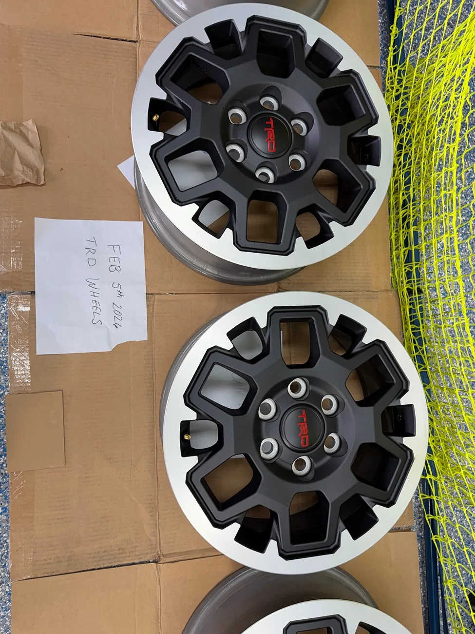 2025 4runner 6th gen TRD WHEEL SET IMG_0787
