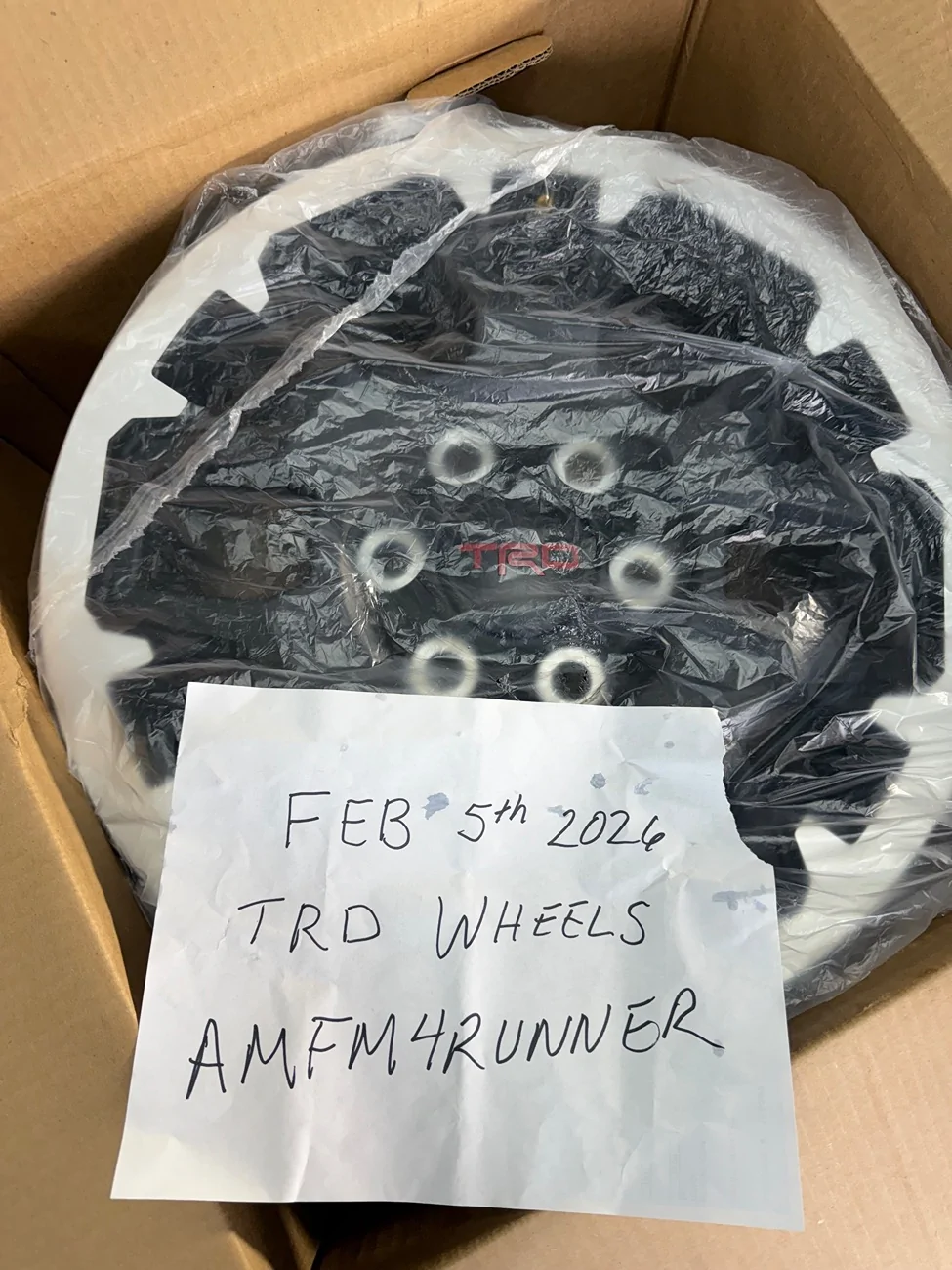 2025 4runner 6th gen TRD WHEEL SET IMG_0795