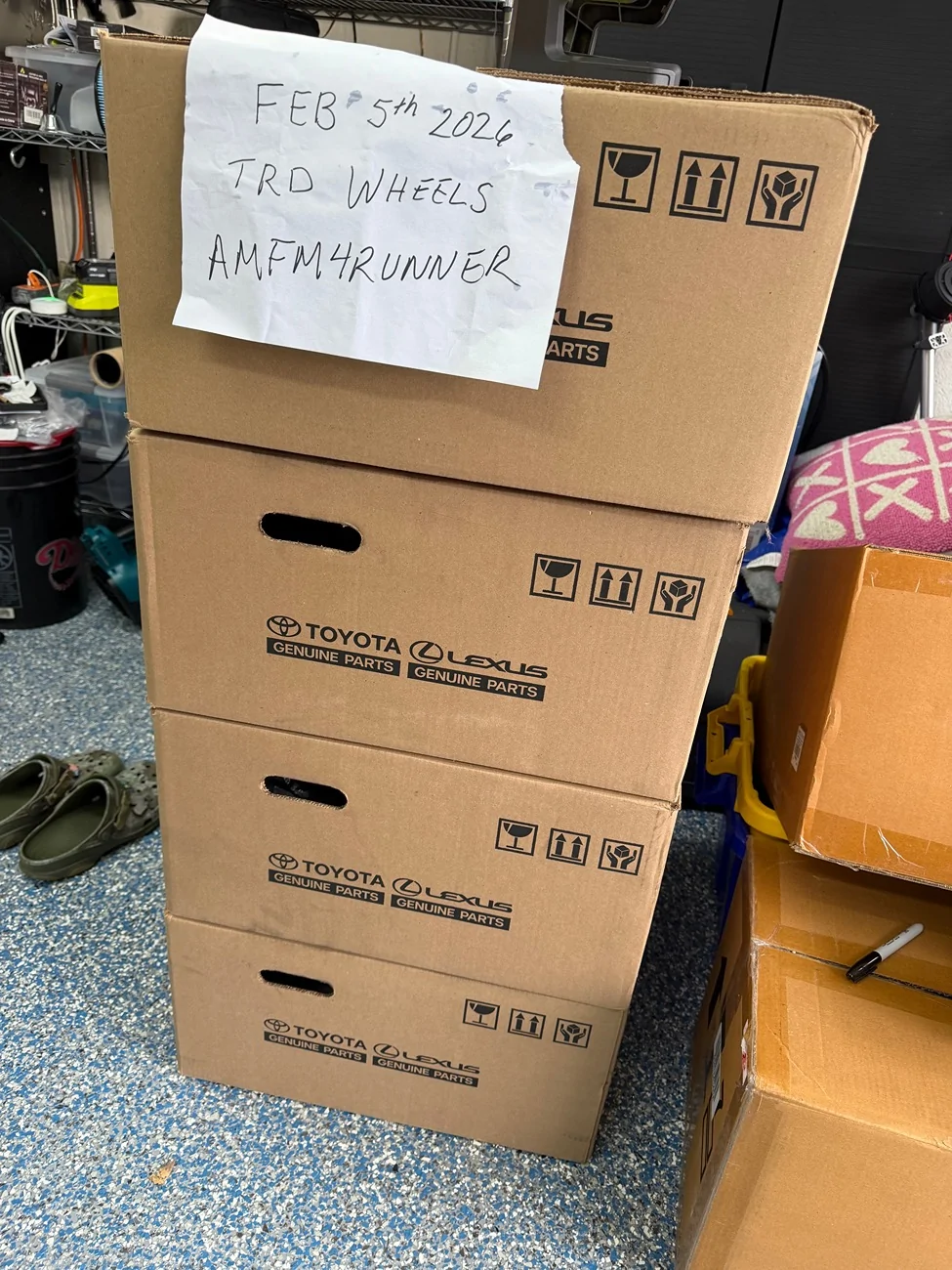 2025 4runner 6th gen TRD WHEEL SET IMG_0794