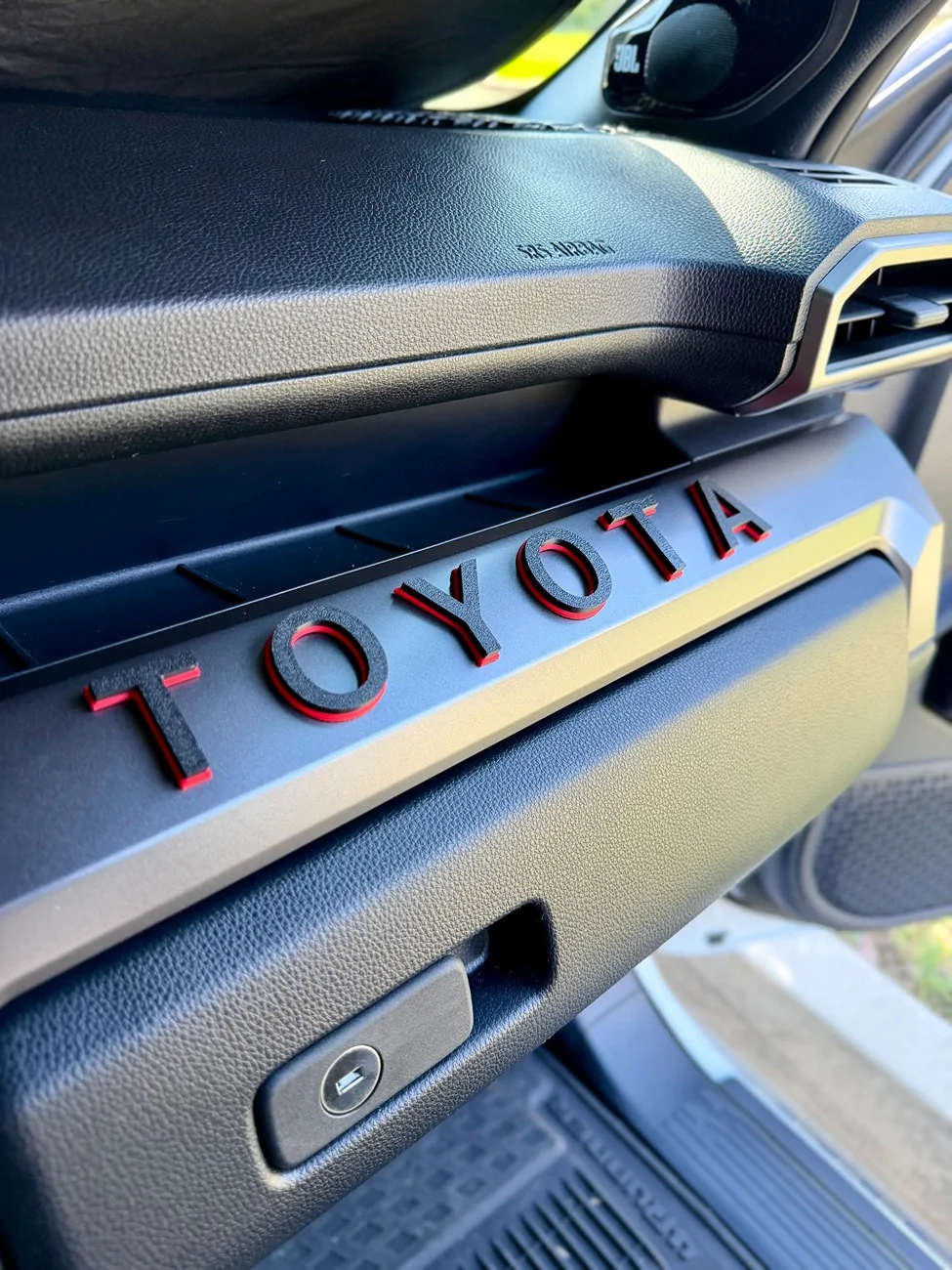 2025 4runner 6th gen TRD Pro Dash Letters V2 kit (by 4RunnerMods) install v2_10