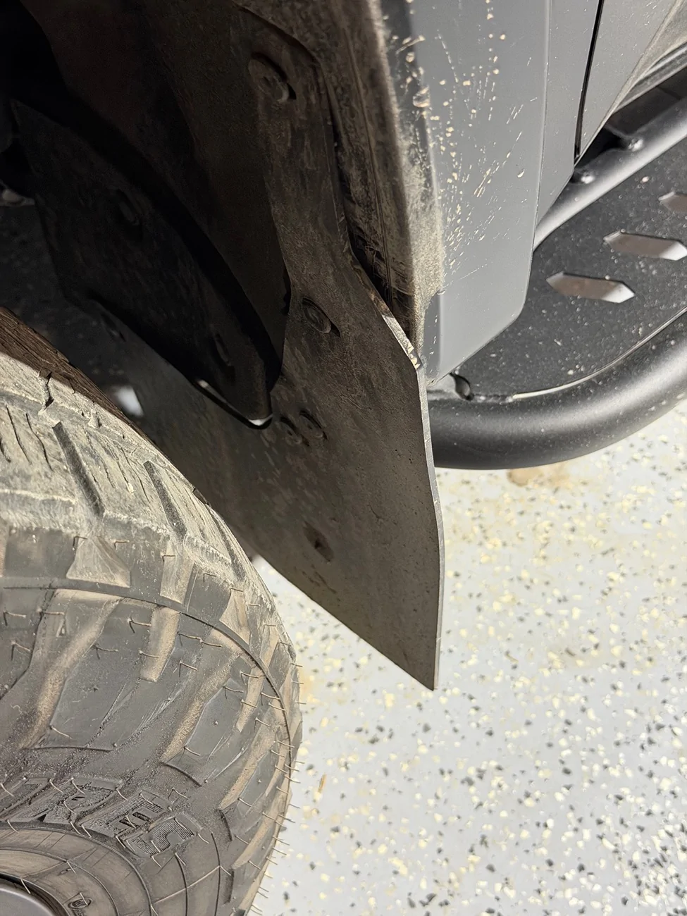 2025 4runner 6th gen Ark Mudflaps Better than OEM? IMG_8899