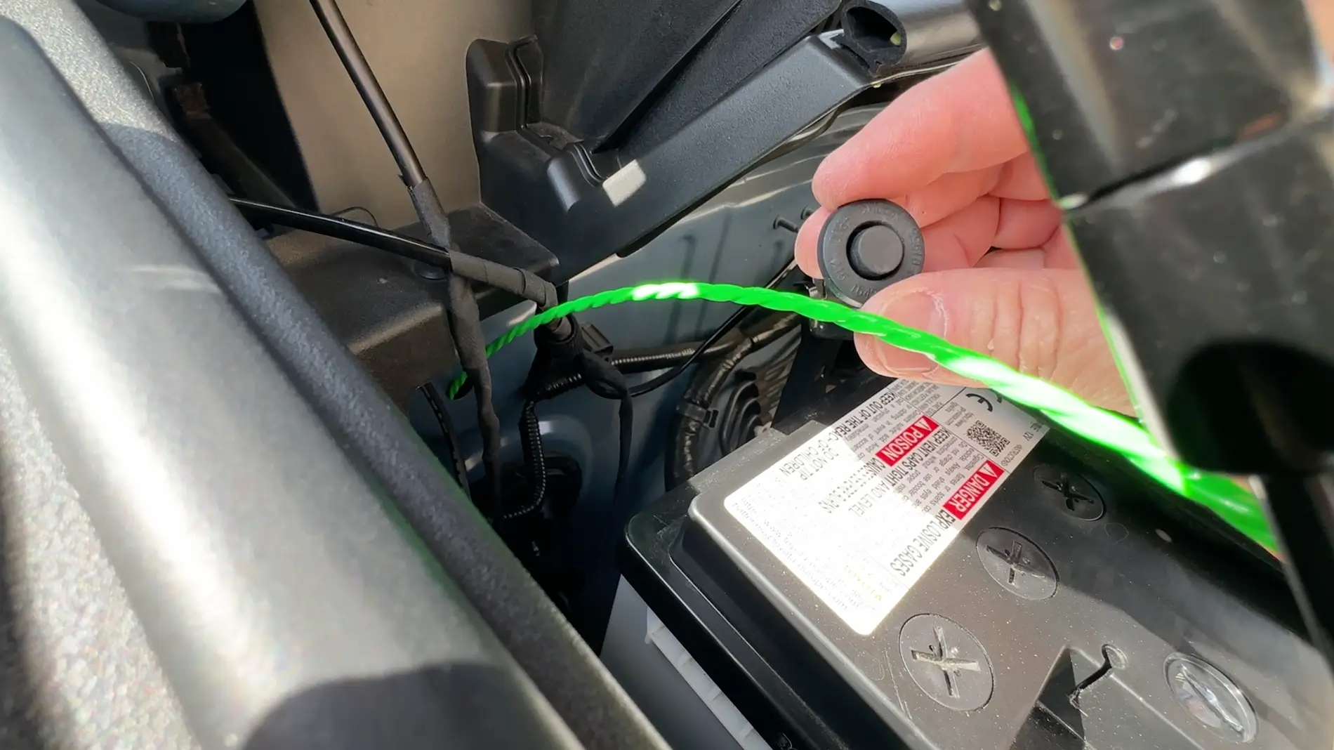 2025 4runner 6th gen Front Camera (Beat-Sonic) install in grille on 6th gen 4Runner SR5 - DIY Screenshot 2026-02-12 at 11.45.38 AM