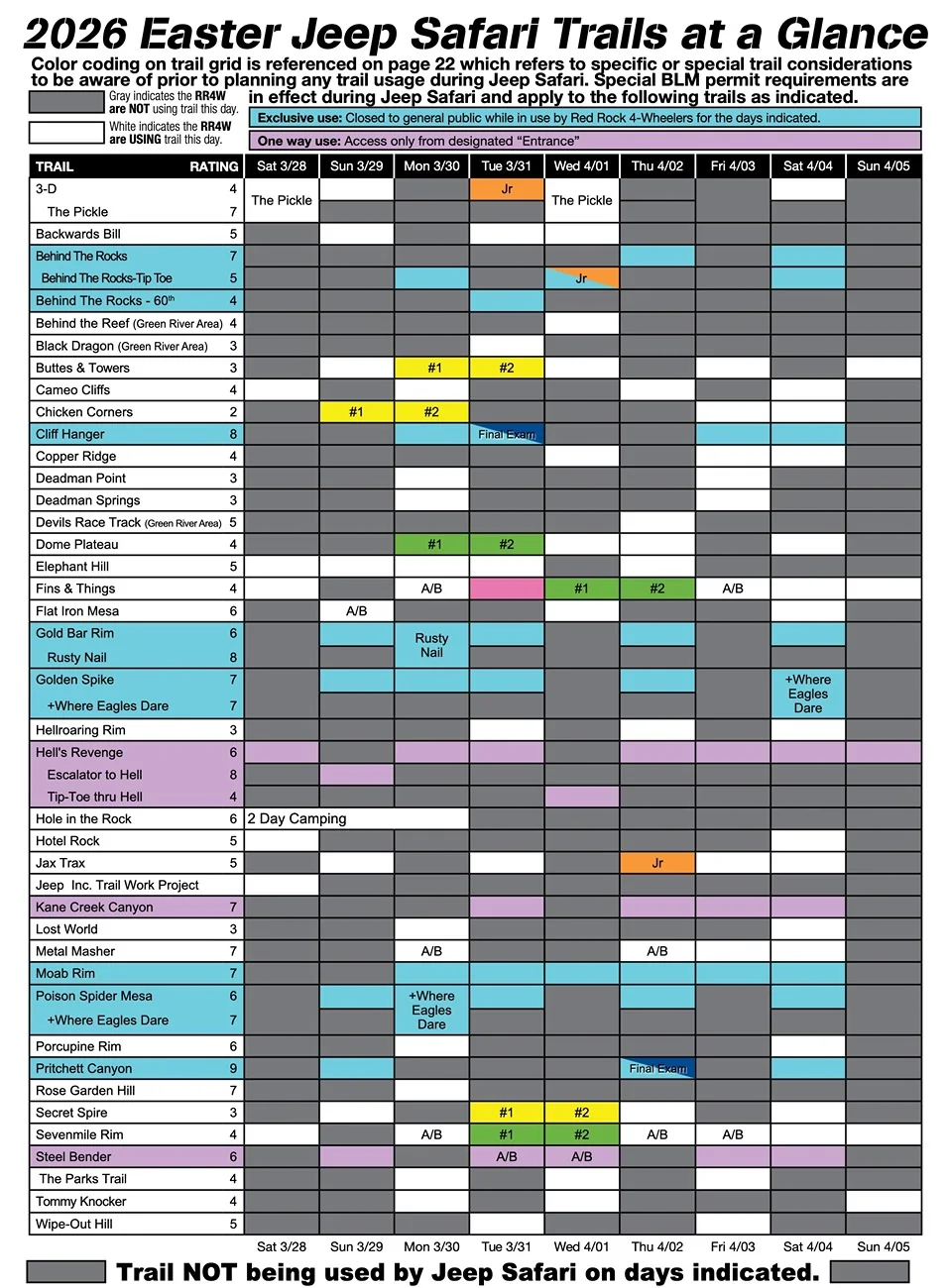 2025 4runner 6th gen Easter Jeep Safari 2026 - Which Trails Are You Gonna Run? 20260212-181835