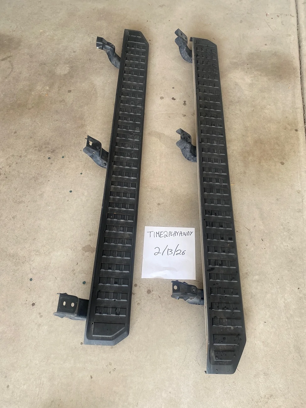 2025 4runner 6th gen WTS Running Boards IMG_7273