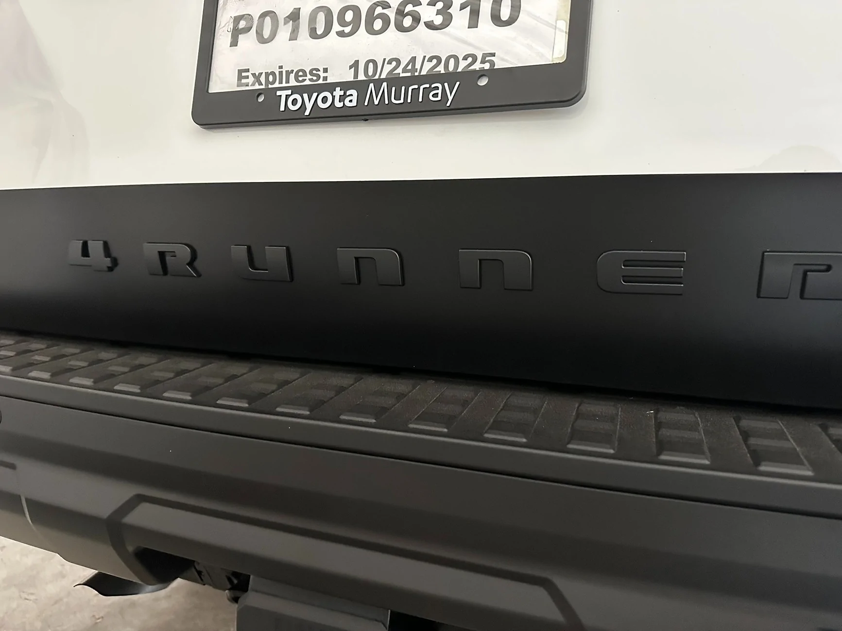 2025 4runner 6th gen Tuxedo Chic Build IMG_2569