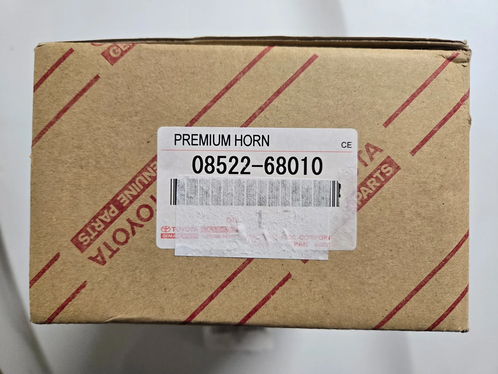 2025 4runner 6th gen Toyota "Premium Horn" install with before / after sound clip videos Horn Box 2