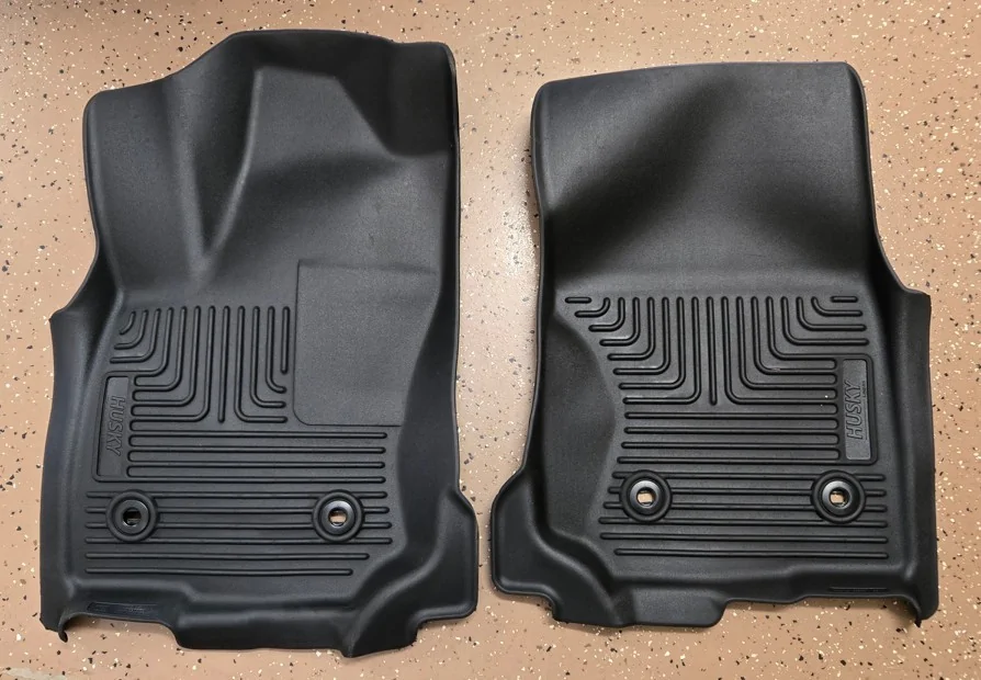 2025 4runner 6th gen Husky X-act Contour Floor Mats Liners installed 2026 ORP (non-hybrid) Husky 03