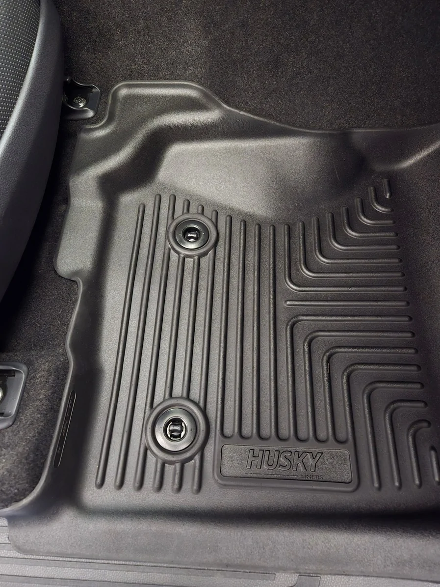 2025 4runner 6th gen Husky X-act Contour Floor Mats Liners installed 2026 ORP (non-hybrid) Husky 11
