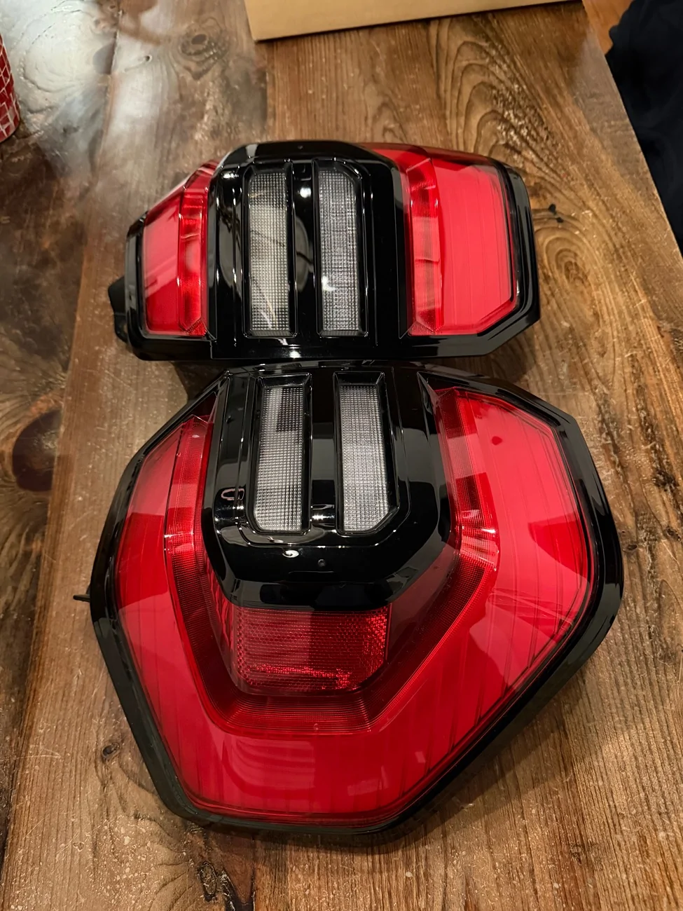 2025 4runner 6th gen Standard Red Tail Lights ORP IMG_2285