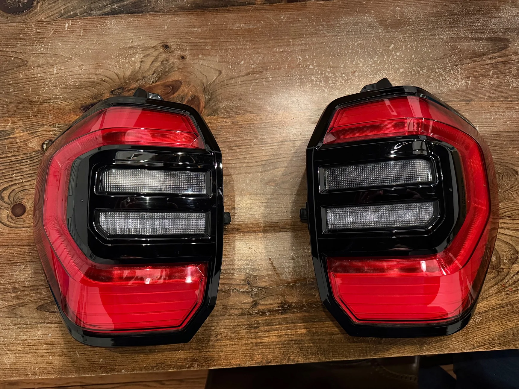 2025 4runner 6th gen Standard Red Tail Lights ORP IMG_2284