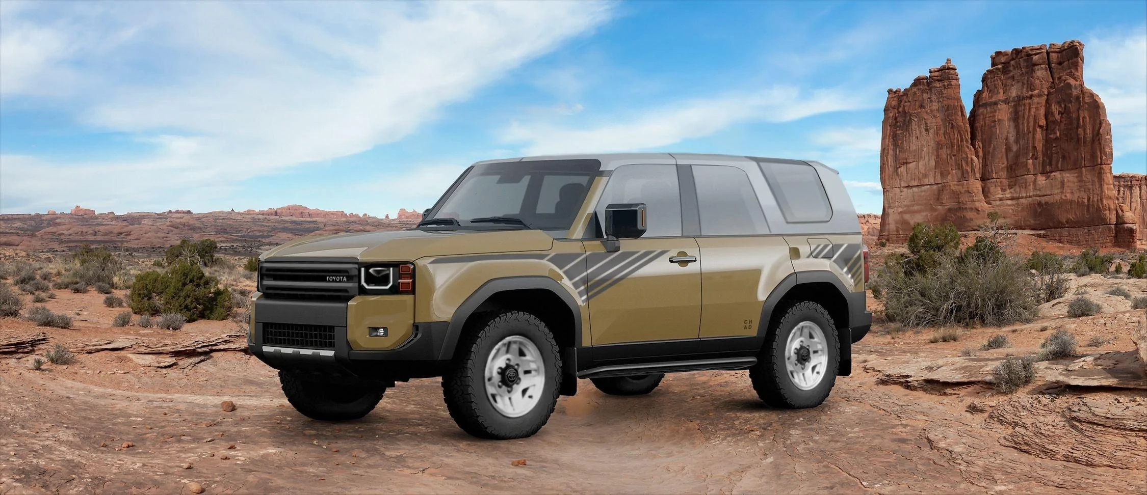 2025 4runner 6th gen Rendered: Topless 2025 4Runner based on the LC250. 1AC92BFA-2F34-4814-96DC-DF9338FE1A89