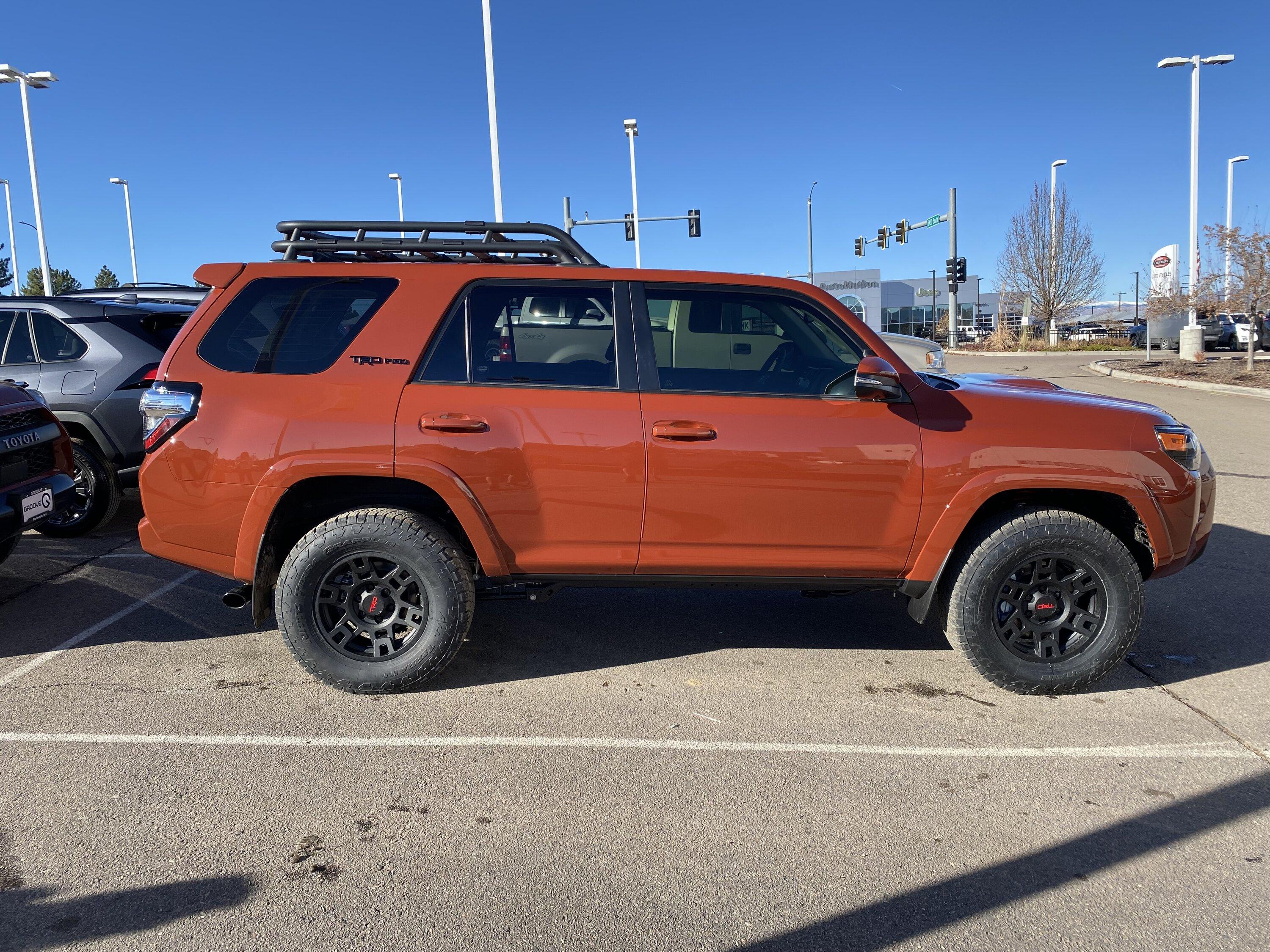 2025 4runner 6th gen 2024 4Runner TRD Pro Real TERRA Color Video IMG_7547.JPG