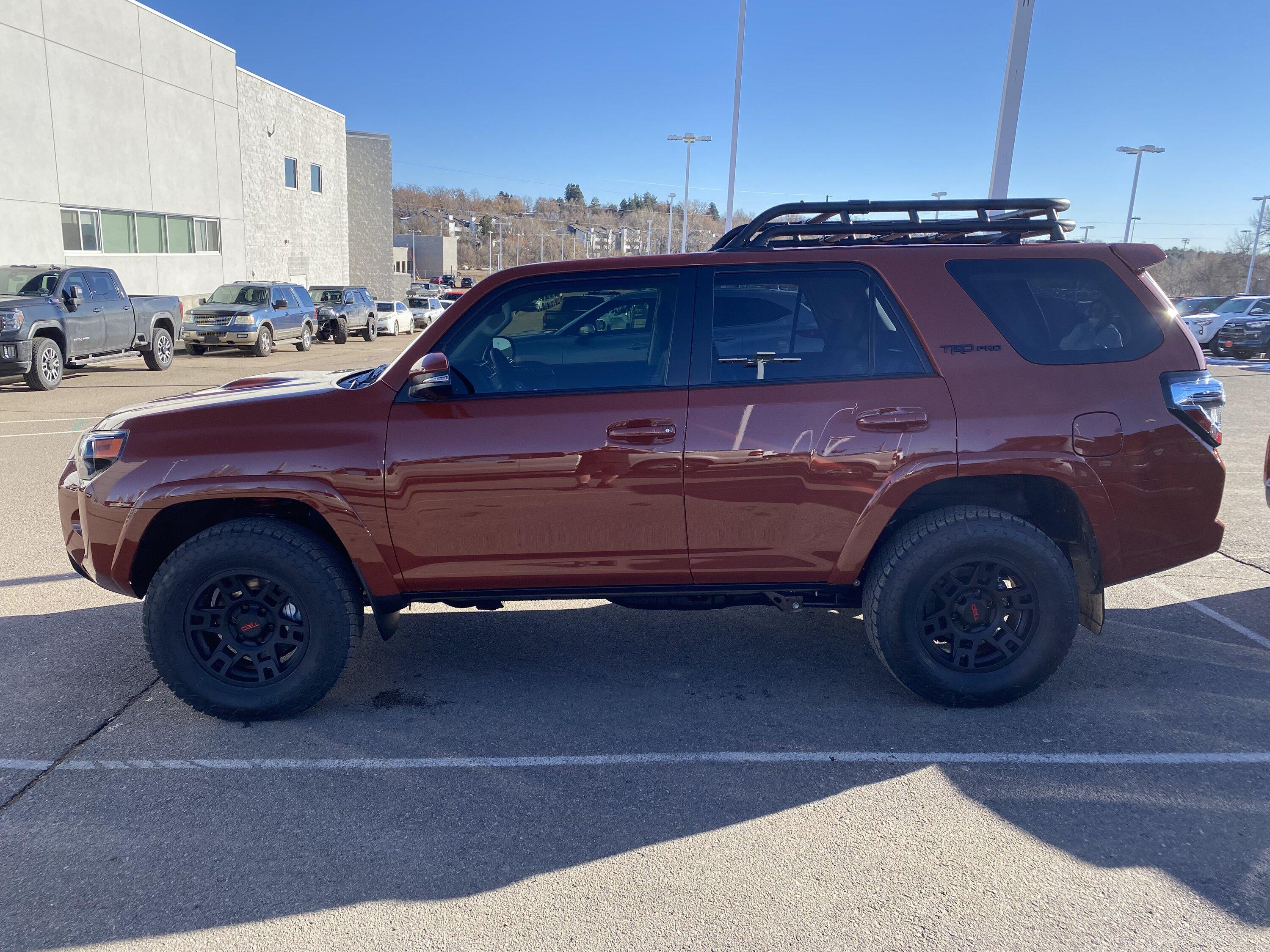 2025 4runner 6th gen 2024 4Runner TRD Pro Real TERRA Color Video IMG_7552.JPG