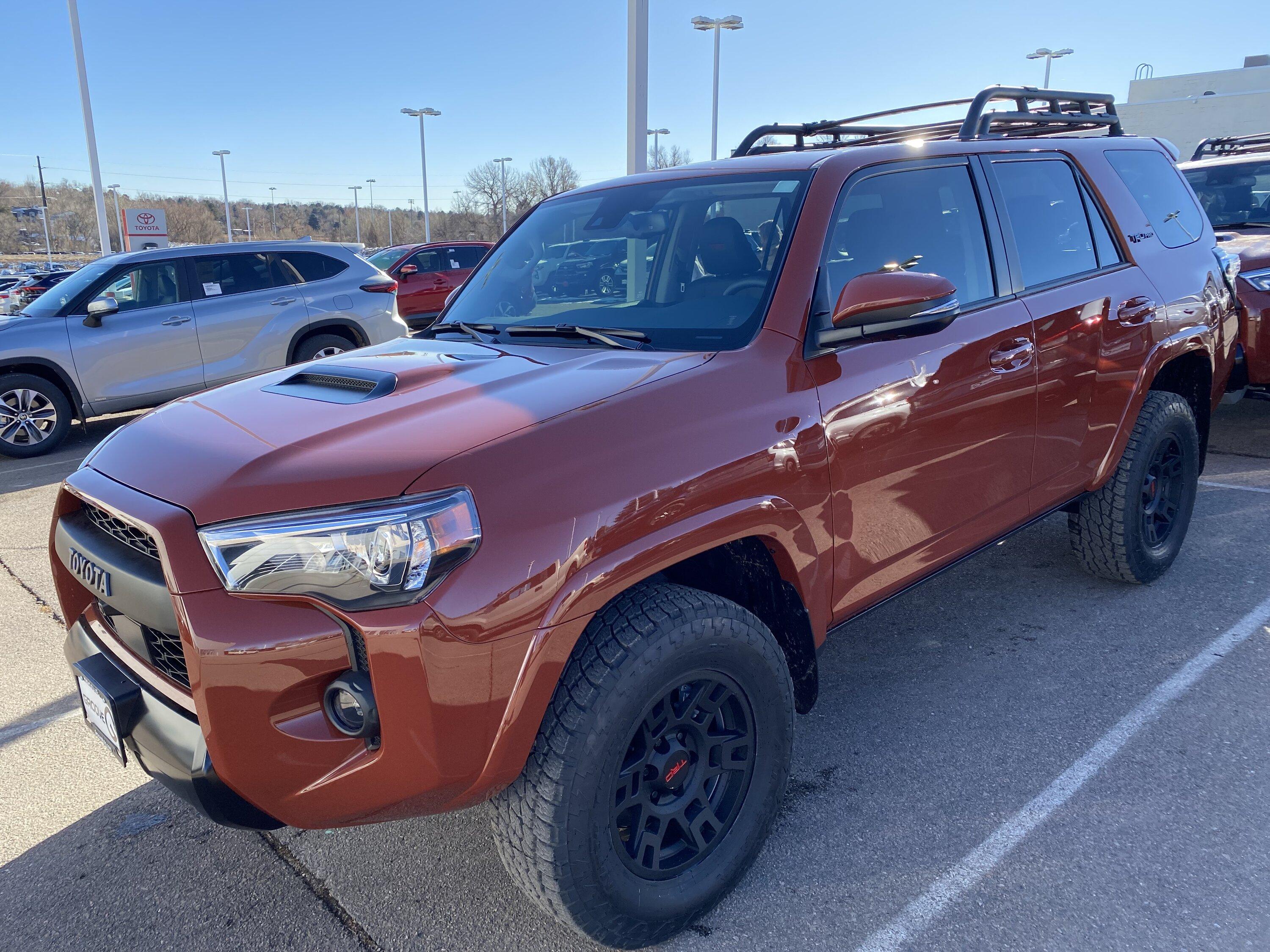 2025 4runner 6th gen 2024 4Runner TRD Pro Real TERRA Color Video IMG_7551.JPG