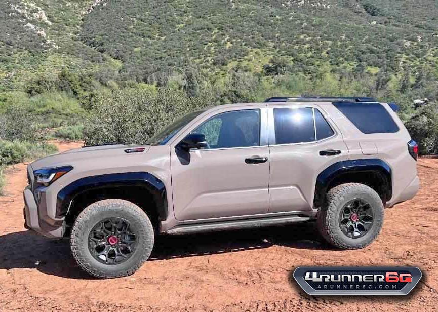 2025 4runner 6th gen 2025 4Runner Wallpaper Photos & Specs! 🔥 Trailhunter, TRD Pro, Off-Road, Limited Trims real-life-2025-4runner-photos-4-