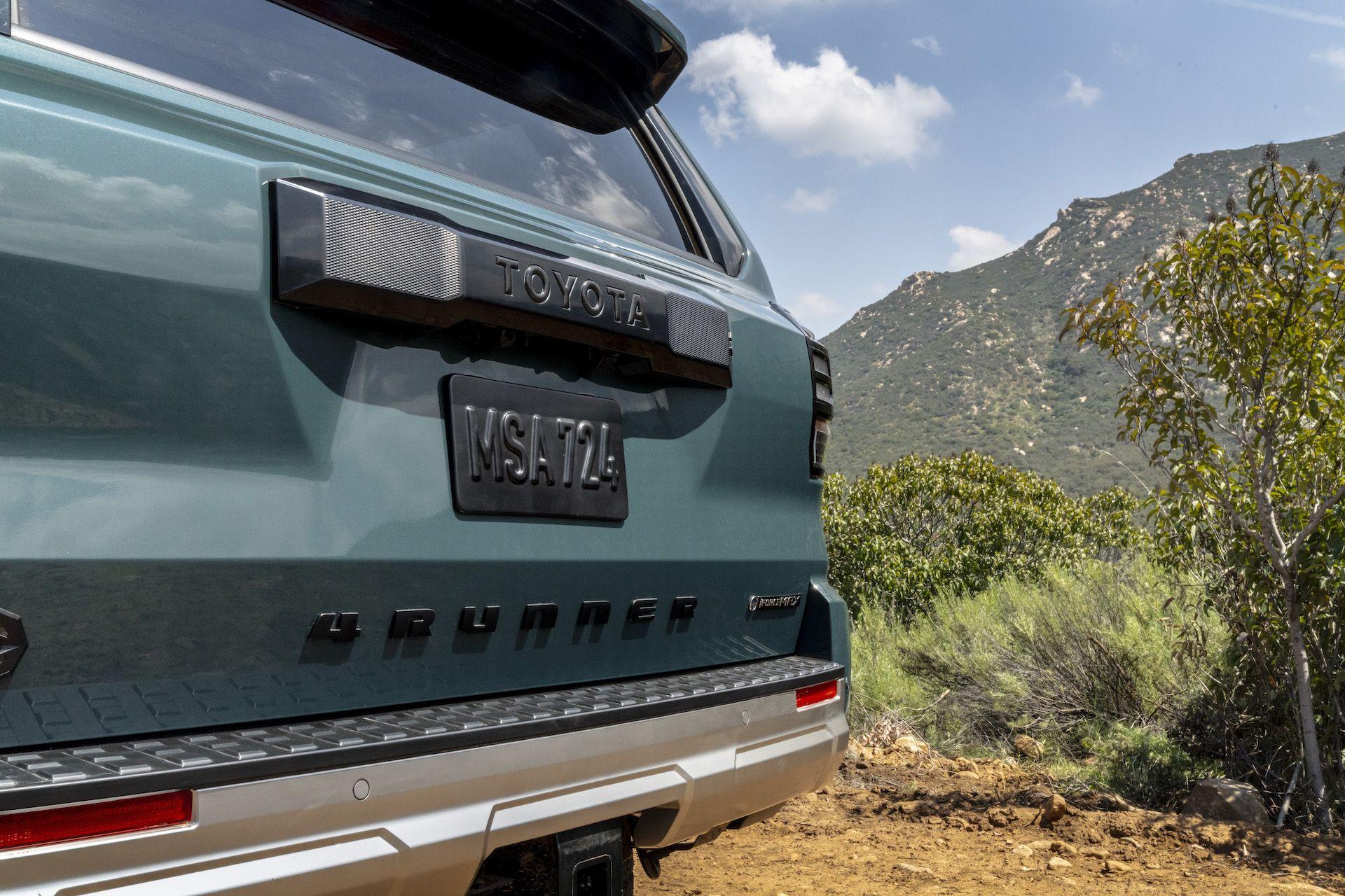 2025 4runner 6th gen Photos: Everest color 2025 4Runner TRAILHUNTER 2025-toyota-4runner-trailhunter-103-jpg-661561cda419f