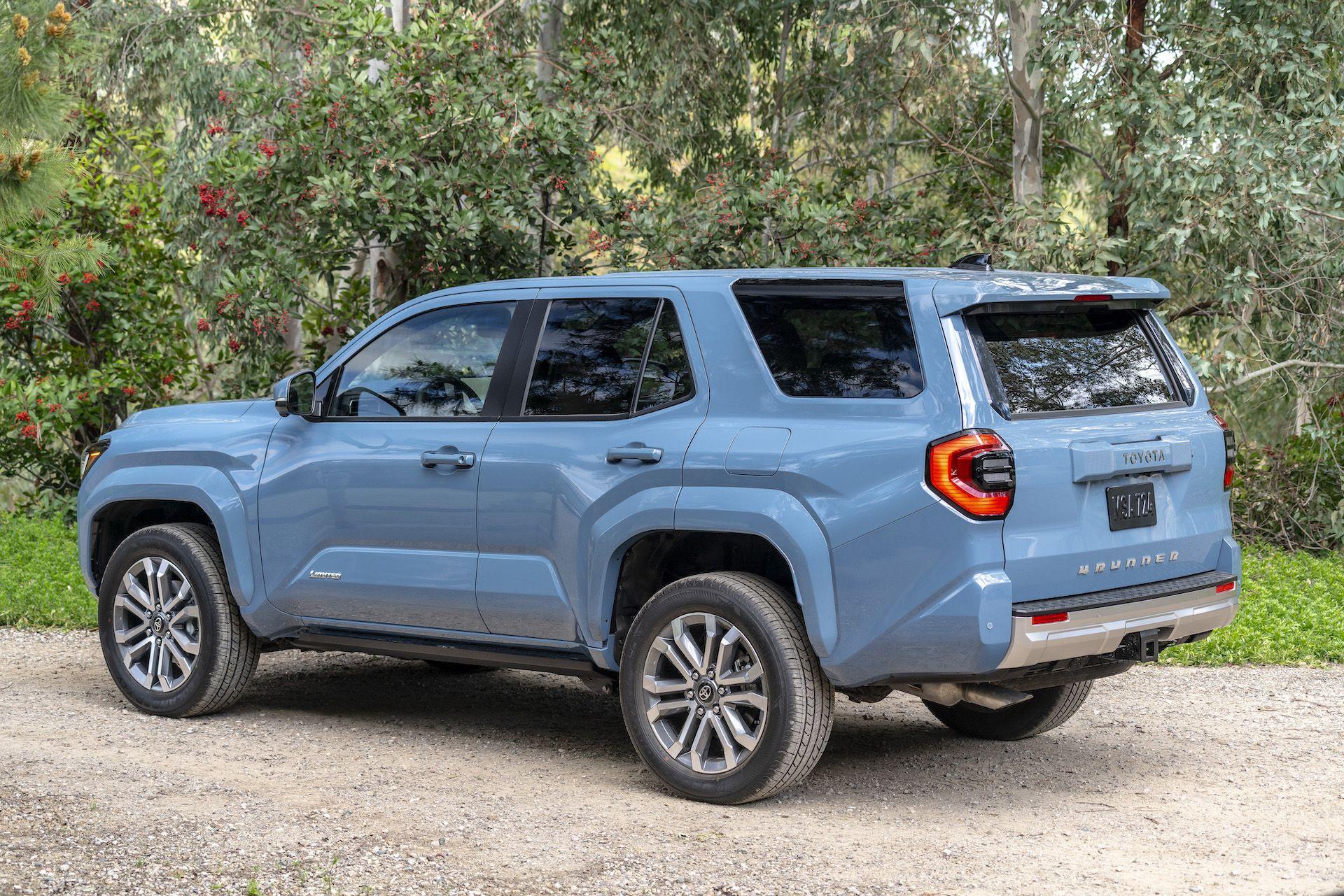2025 4runner 6th gen Photos: 2025 4Runner LIMITED (Interior, Cargo Space, Exterior) in Heritage Blue color 2025-toyota-4runner-limited-111-jpg-6615620bef449