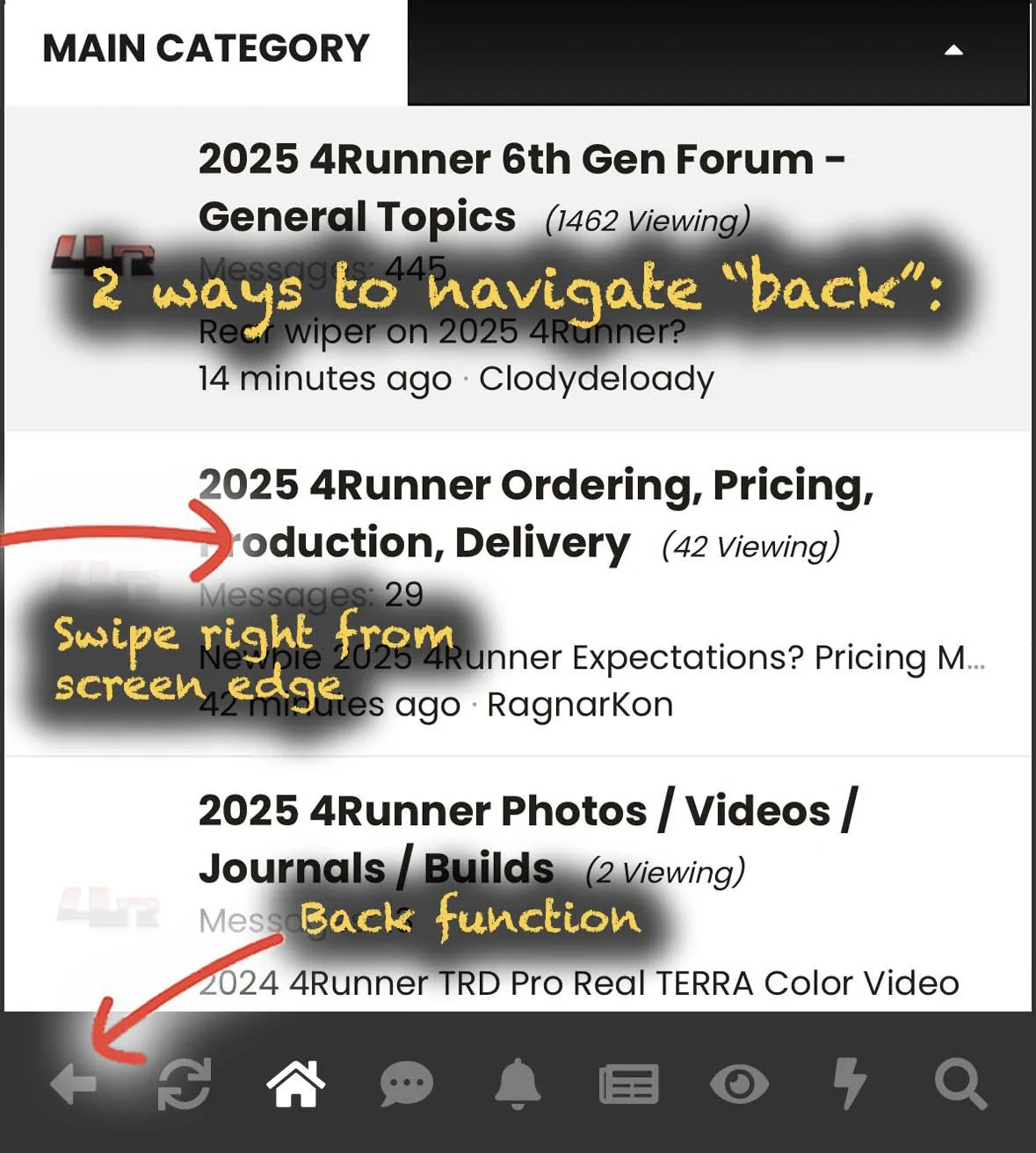 2025 4runner 6th gen 📲 Introducing the 4Runner6G iOS App! 4rg app back function tutorial
