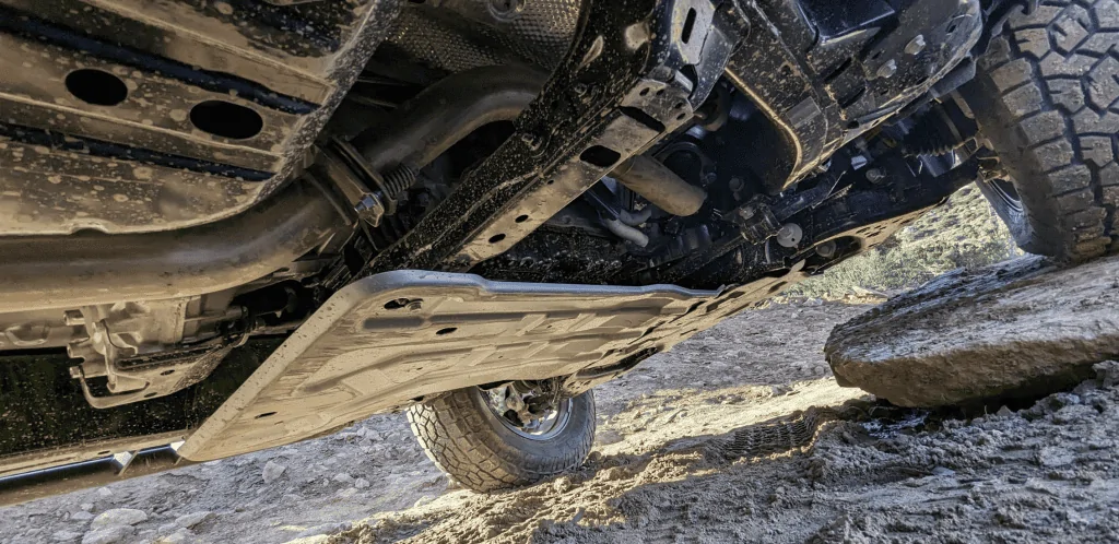 2025 4runner 6th gen Skid plates & underbody protection differences: TRD Pro vs. Trailhunter comparison (2025 4Runner 6th Gen) Screen-Shot-2024-04-11-at-8.12.23-AM-1024x498