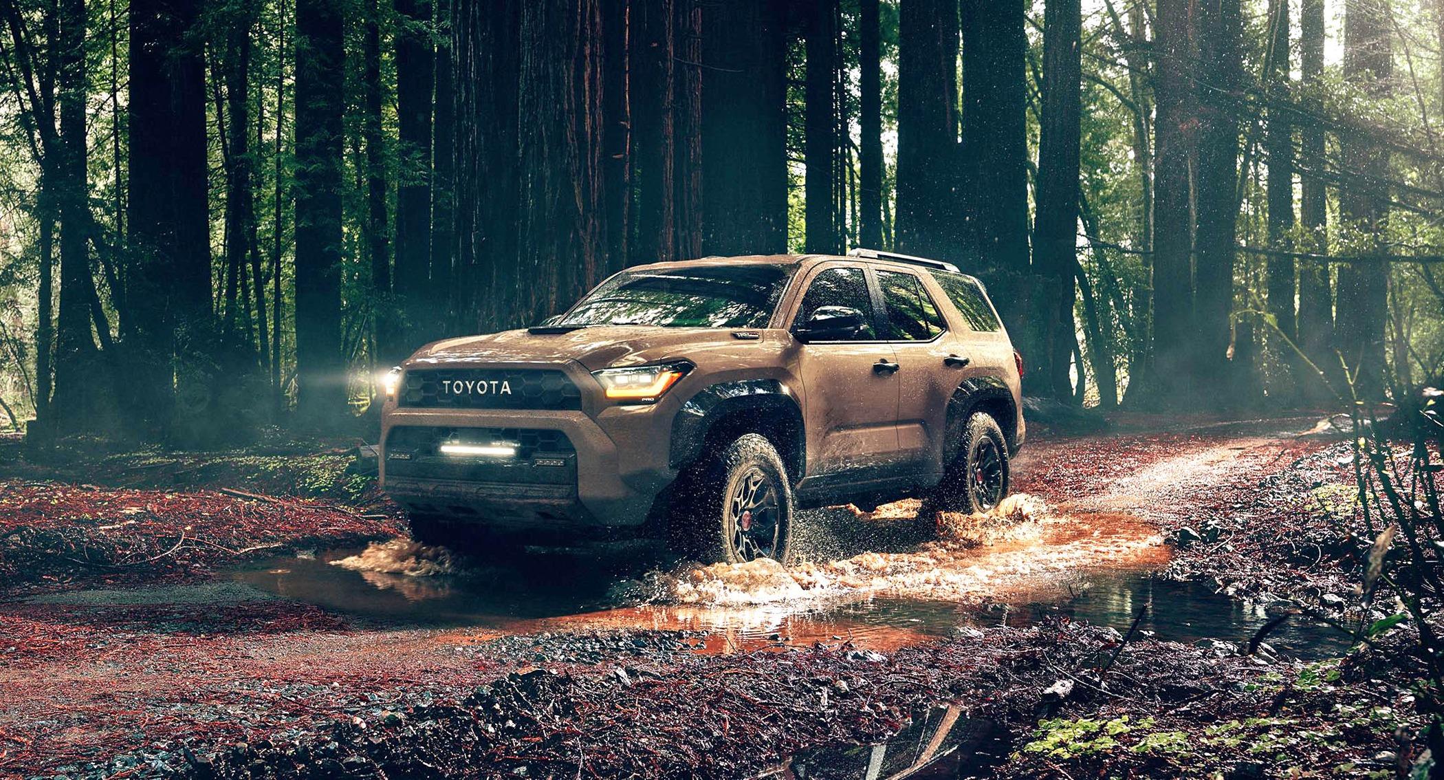 2025 4runner 6th gen Photos: Mud Bath color 2025 4Runner TRD PRO 2025 4runner trd pro mudbath color 1