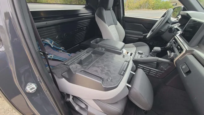 2025 4runner 6th gen Back feat folds flat in 2025 4Runner 6th Gen (Hybrid & Non-Hybrid) 71756524007-toyota-tacoma-2024-trd-pre-runnerseatfold