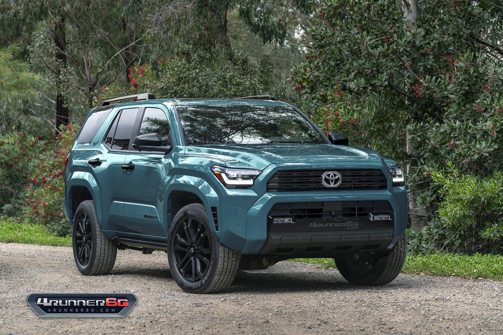 2025 4runner 6th gen TRD Off Road Premium - Tacoma 2024 4runner-platinum-everest-front-