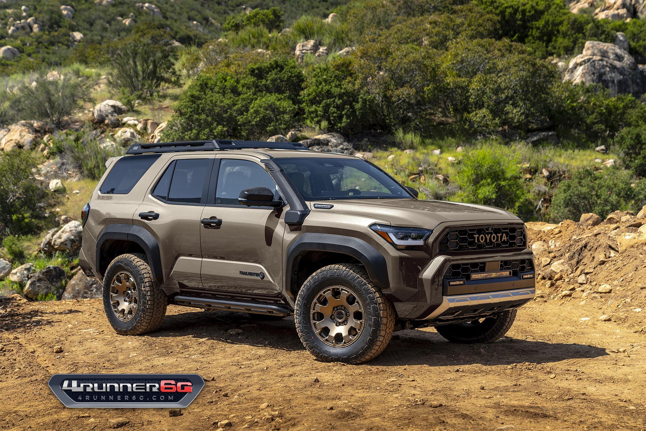 2025 4runner 6th gen Trailhunter 6th Gen 4Runner (Everest color) spotted in the wild trailhunter-bronze-oxide-front-