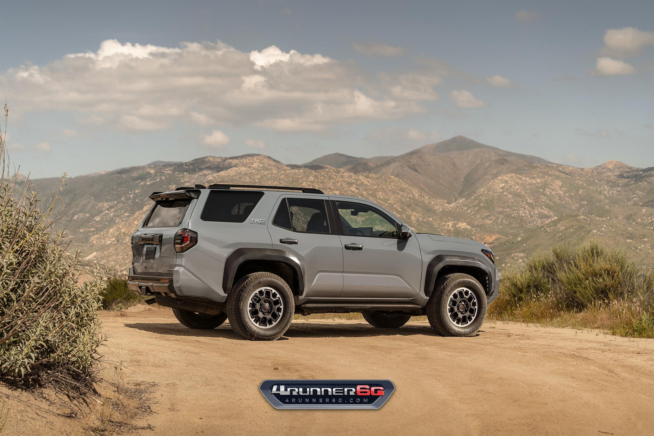 2025 4runner 6th gen Preview Looks: 2025 4Runner 6th Gen TRD Off-Road, TRD Sport, SR5 Trim TRDoffroad-Cement